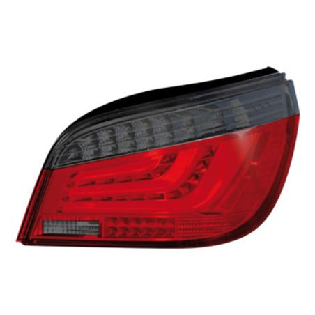 Диодни стопове лайтбар дизайн за BMW E60 (2003-2007) - опушен мигач