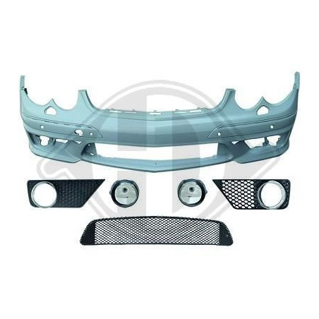 Предна тунинг броня за Mercedes CLK W209 (02-09)