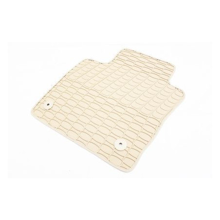 Гумени стелки за AUDI Q3 I 8U (2011-2018) - бежови