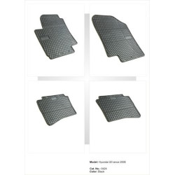 Гумени стелки за HYUNDAI i20 I (2009-2014)