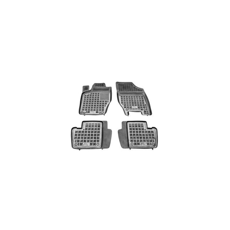 Гумени стелки за CITROEN C4 I / II (2004-2018) / PEUGEOT 307 (2001-2008) - тип леген с пожарогасител