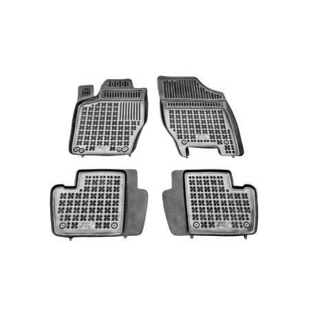 Гумени стелки за CITROEN C4 I / II (2004-2018) / PEUGEOT 307 (2001-2008) - тип леген с пожарогасител