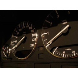 Рингове за табло за BMW E34 (85-95) - хром