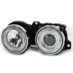 Кристални фарове за  BMW E30  (87-90) -  хром