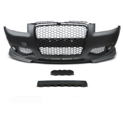 Предна броня за Audi A3 8P (2005-2008) - RS Дизайн с черна решетка