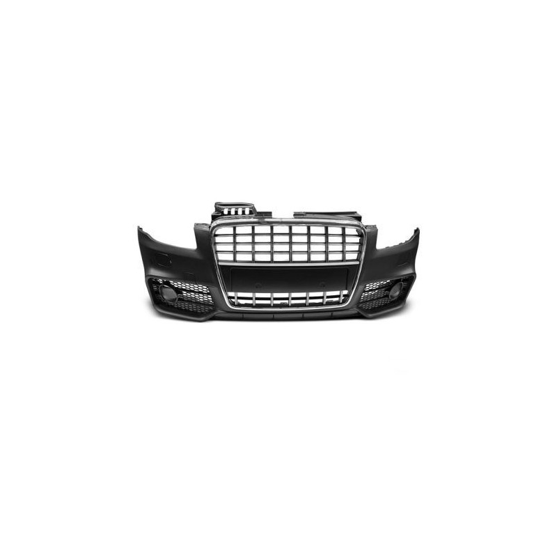 Предна броня за Audi A4 B7 8E (2004-2008) - S3 Дизайн с хром лайсна