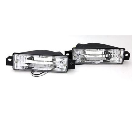 Кристални мигачи за броня BMW E30 лимузина / туринг / купе / кабрио (83-90) -  хром