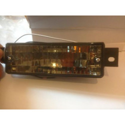 Кристални мигачи за броня BMW E30 лимузина / туринг / купе / кабрио (83-90) - черен хром