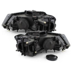 Кристални фарове за Audi A3 (2008-2012) - черни