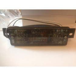 Кристални мигачи за броня BMW E30 лимузина / туринг / купе / кабрио (83-90) - черен хром