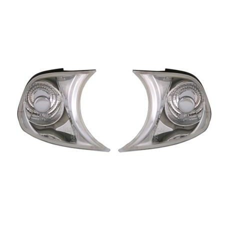 Кристални мигачи до фара BMW E46 купе (1999-2001) - хром