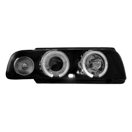 Кристални фарове  Angel Eyes BMW E38  (1994-1998) - черни