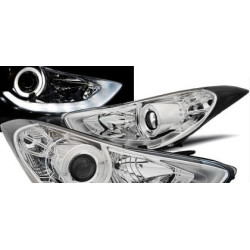 Тунинг фарове  HYUNDAI ELANTRA (2011+) - хром