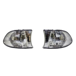 Кристални мигачи до фара BMW E38  (1998-2001) - хром