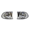 Кристални мигачи до фара BMW E38  (1998-2001) - хром