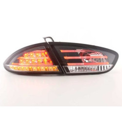 Диодни стопове SEAT LEON 1P (2009+) черни