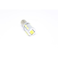 Лед крушки за 24V тип BA9S 5W с 10 SMD диода срещуположни пинове