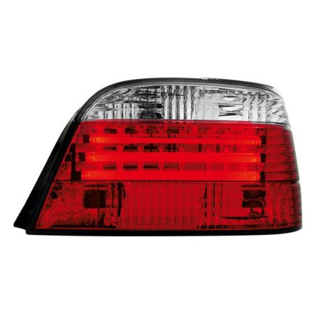 Кристални стопове  BMW E38  (1994-2001) -  с 3 диодни ленти хром