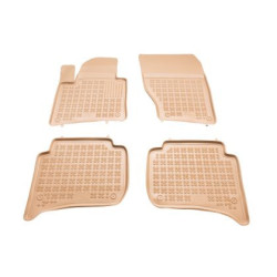 Гумени стелки за VW Touareg II / Porsche Cayenne II (2010-2018) - тип леген бежови