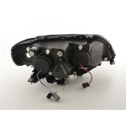 Кристални фарове Angel Eyes BMW X5 (99-03) - черни