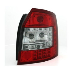 Диодни стопове за AUDI A4 комби (2001-2004) - червени