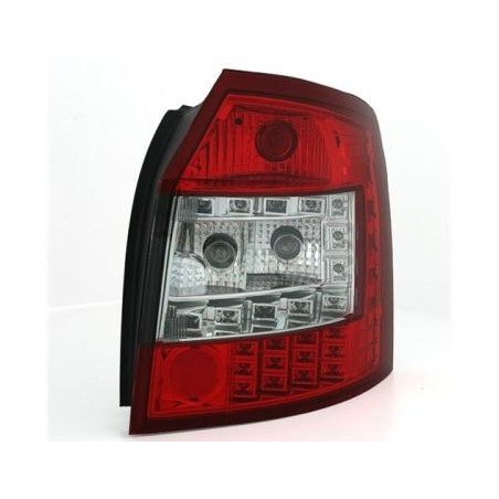 Диодни стопове за AUDI A4 комби (2001-2004) - червени