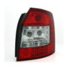 Диодни стопове за AUDI A4 комби (2001-2004) - червени