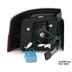 Диодни стопове AUDI A6 комби (97-04) - опушени