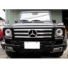 Дневни светлини за Mercedes W461 / W463 G-CLASS (1989-2010) - сребристи с хромирани дневни светлини