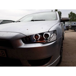 Кристални фарове Mitsubishi Lancer (2008-2013) - черни