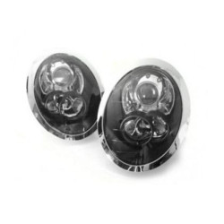 Кристални фарове за Mini Cooper (2006-2010) - хром