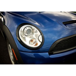 Кристални фарове за Mini Cooper (2006-2010) - хром