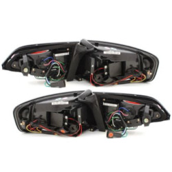 Диодни стопове AUDI A4 седан (2007+) - червени опушени