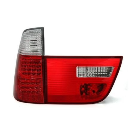 Диодни стопове BMW X5  (1999-2006) - черен хром