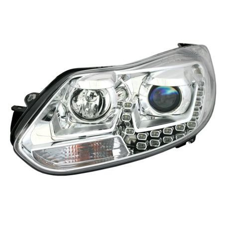 Кристални фарове FORD FOCUS (2011+) - хром