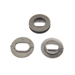 Пластмасови щипки за закрепяне на стелки към пода - елипсовидни