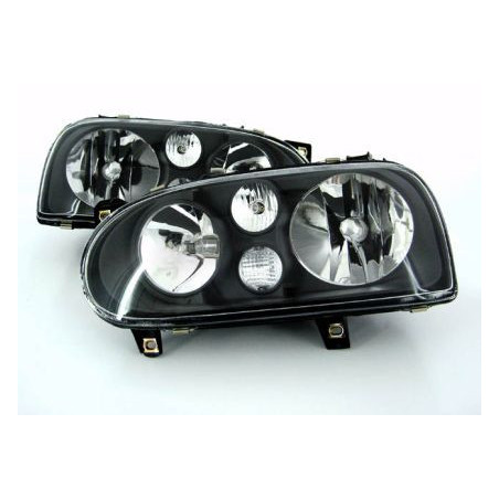 Кристални фарове GOLF 3 R32 - HELLA Design
